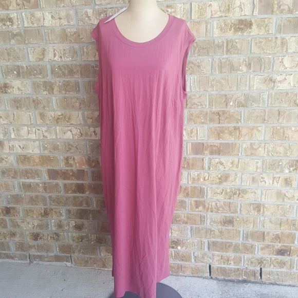 EILEEN FISHER Woman Viscose Jersey Dress - Size 1X - Picture 1 of 6